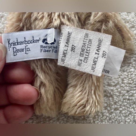 Knickerbocker Mini Bear Jewelianne with Ear Tag Collectible 6” - Picture 3 of 6